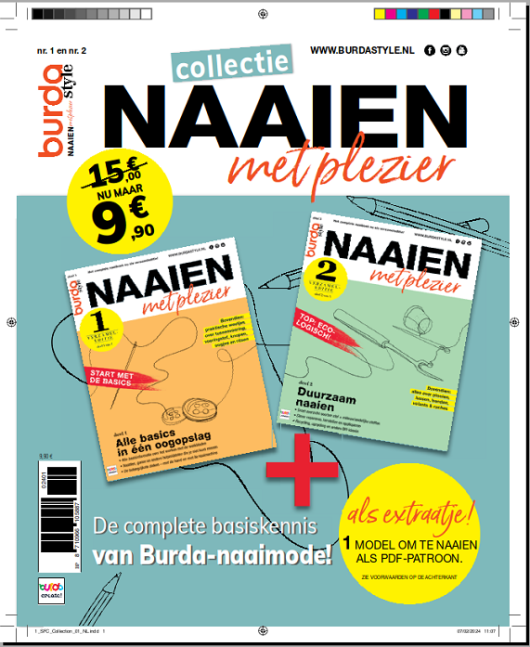 collectie naaien met plezier 1 en 2